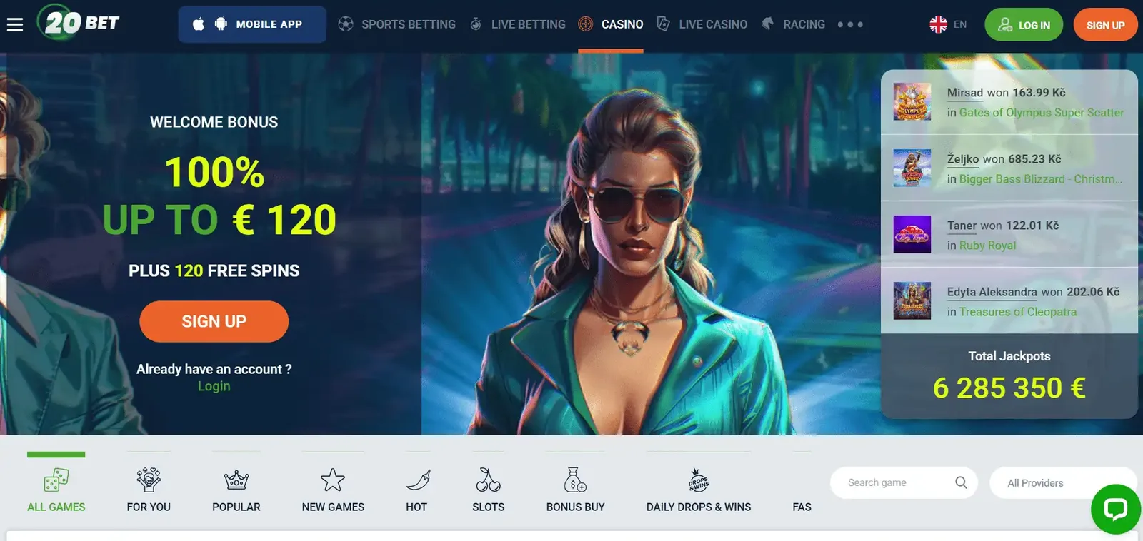 20Bet Casino